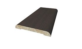 Наличник шпон сосны плоский 70х10х2150мм для дверей Ока, Эмаль белая